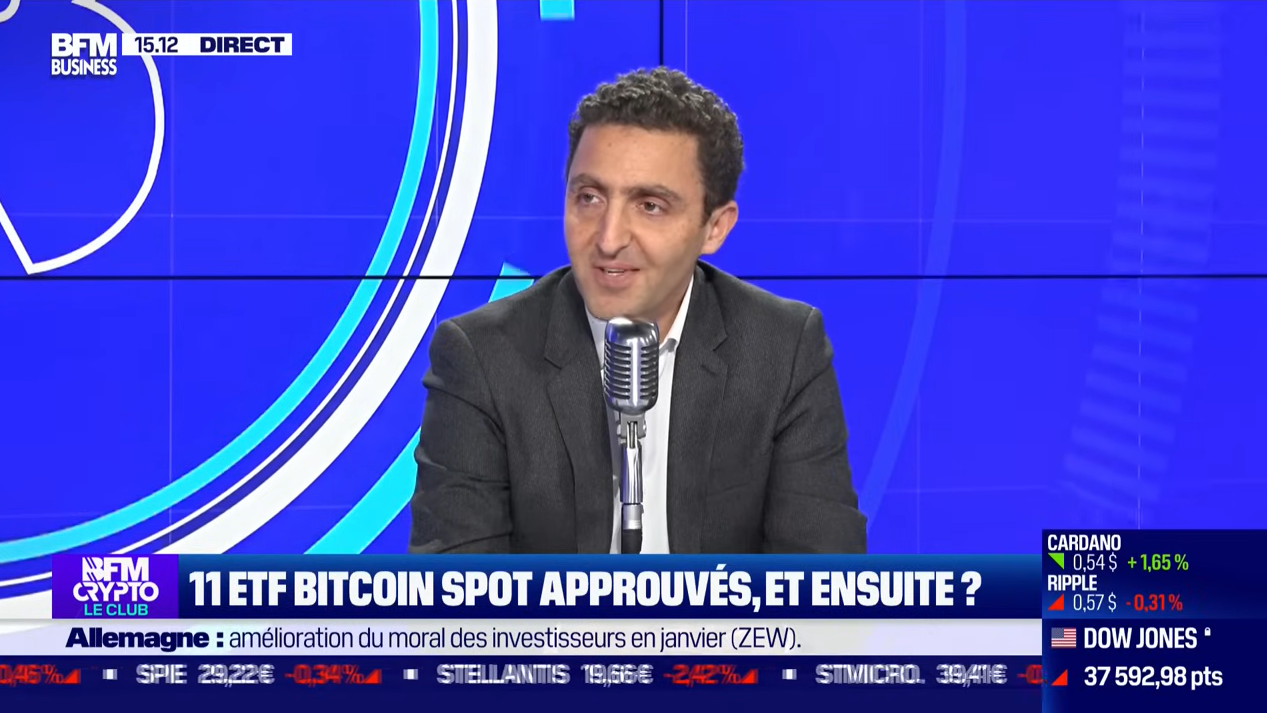 Cyril Sabbagh discussing ETF