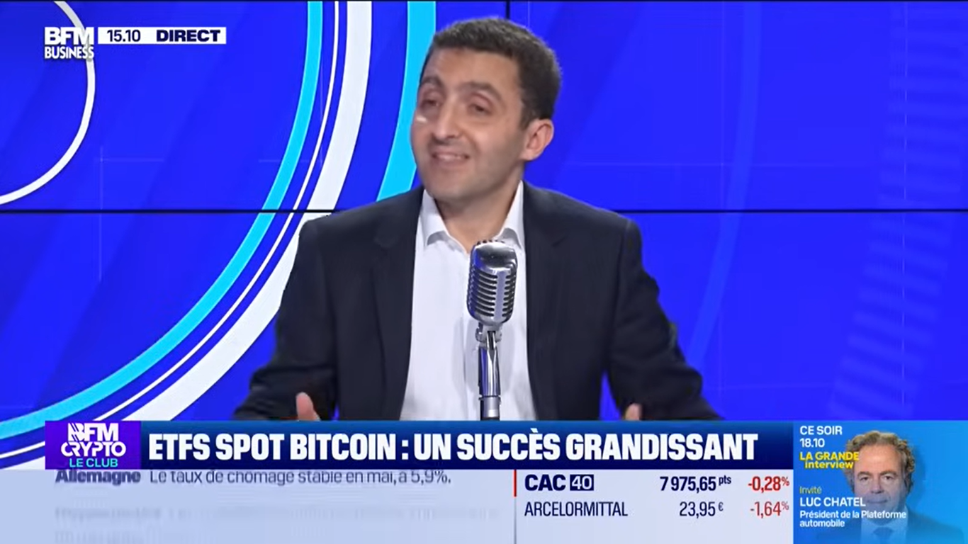 Cyril Sabbagh discussing Bitcoin ETFs