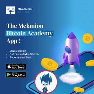 Melanion Bitcoin Academy App developed by Jad Comair