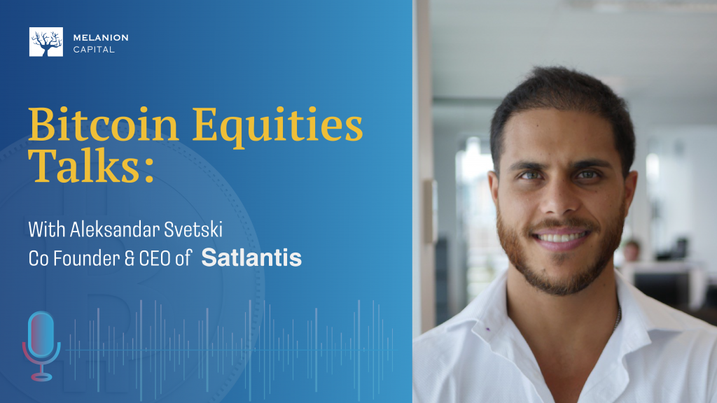 Aleksandar Svetski on Bitcoin Equities Talks