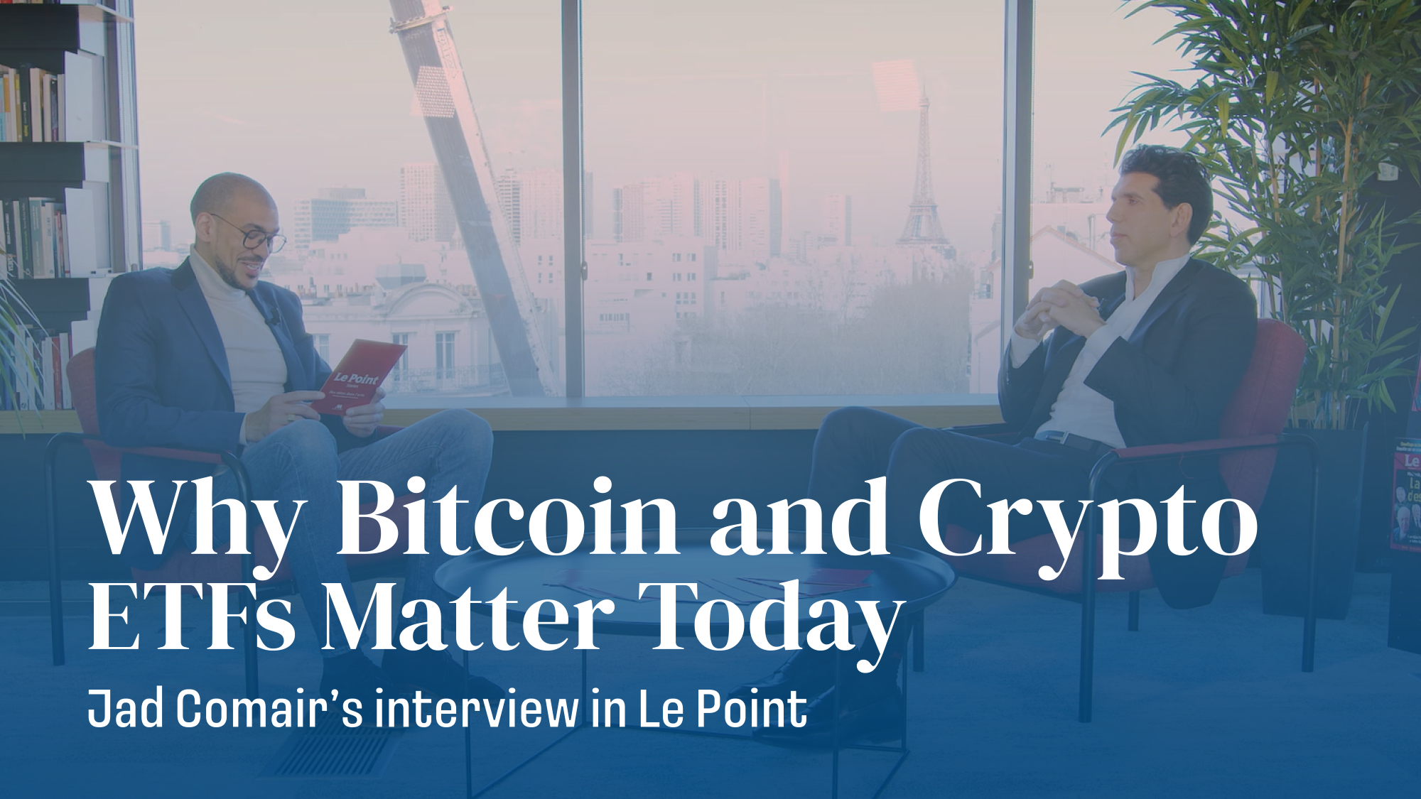 Melanion Capital | Jad Comair | Melanion Bitcoin Equities UCITS ETF | Le Point