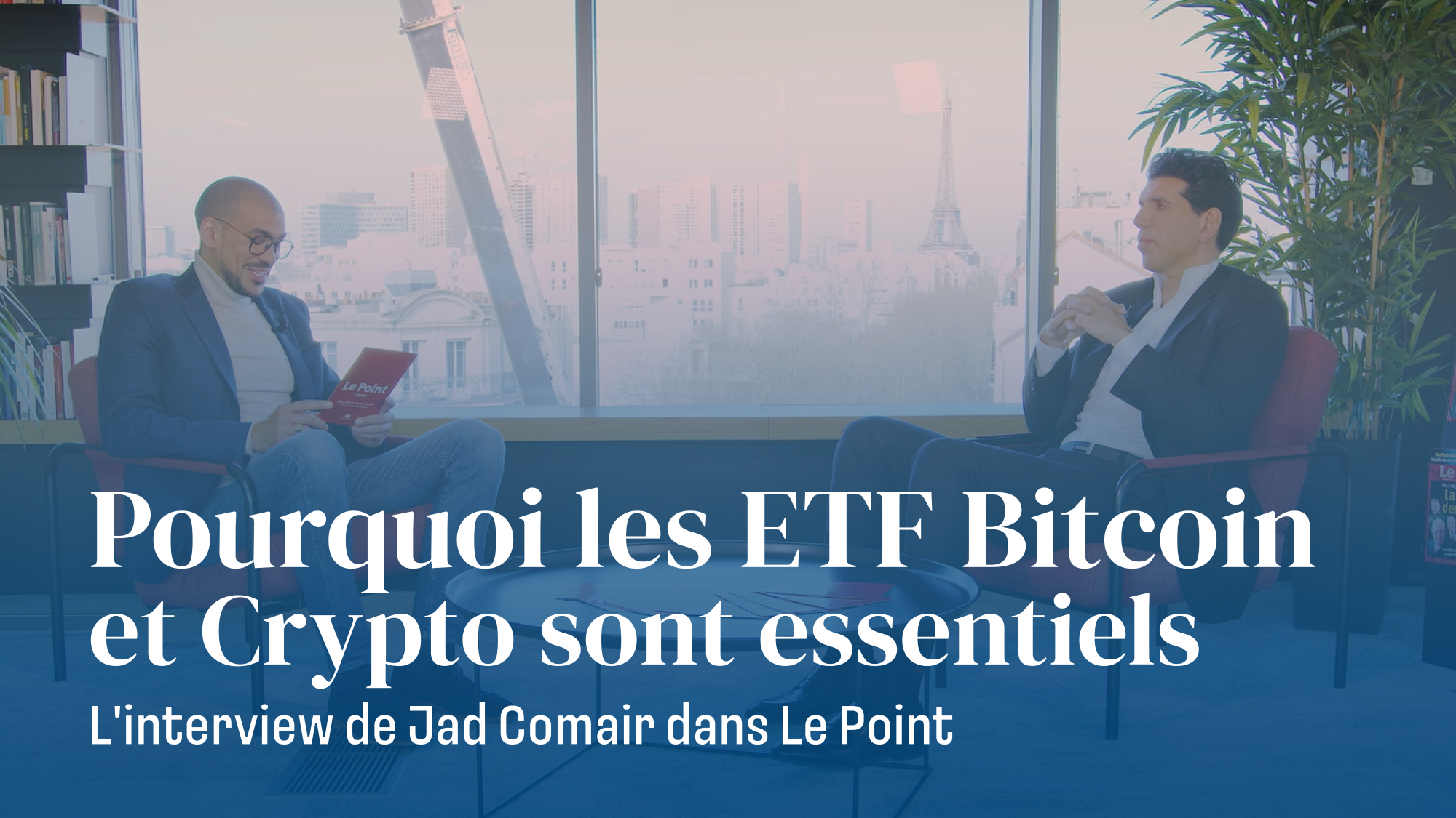 Melanion Capital | Jad Comair | Melanion Bitcoin Equities UCITS ETF | Le Point
