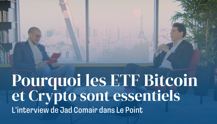 Melanion Capital | Jad Comair | Melanion Bitcoin Equities UCITS ETF | Le Point
